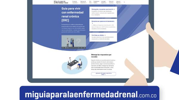 Sitio web educativo Mi guía para la enfermedad renal