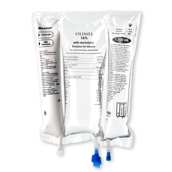 OLIMEL 7.6% Image of OLIMEL 7.6% Parenteral Nutrition