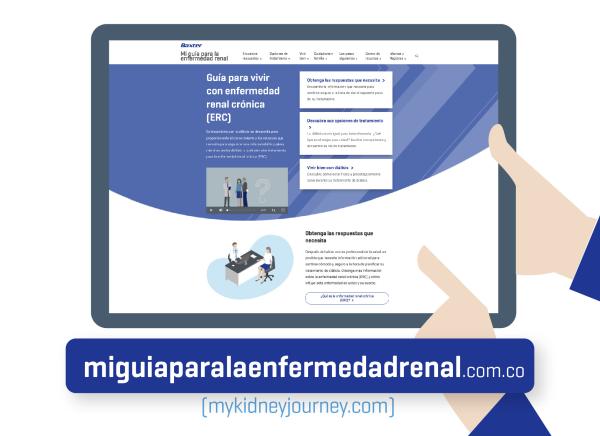 Sitio web educativo Mi guía para la enfermedad renal