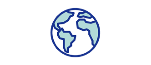 Icon of the globe